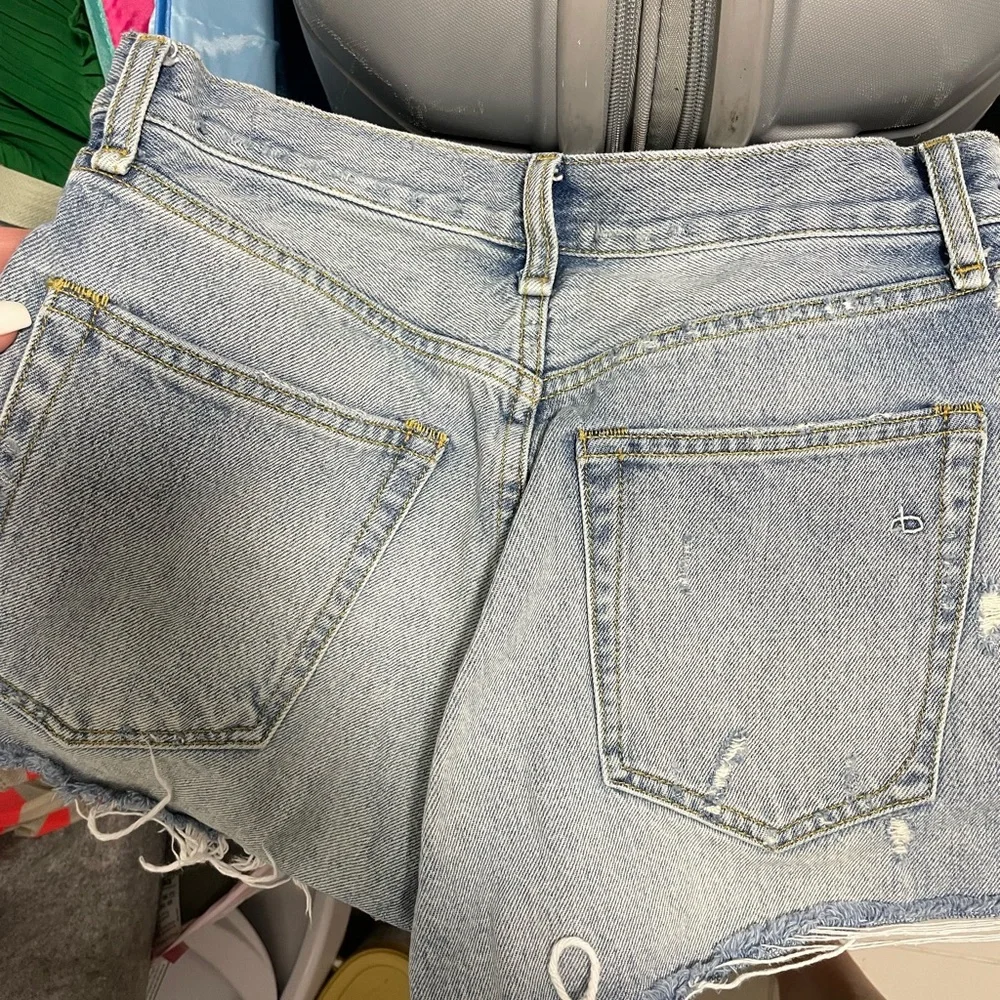 Rag and bone maya high rise rag and bone ripped shorts - Picture 4 of 4